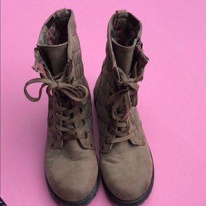 Roxy Lace-up combat boots